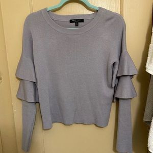 Lavender cropped sweater